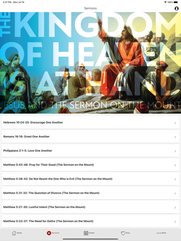 Refuge Church St. Charles MO iPad screenshot 2 - Lifestyle app