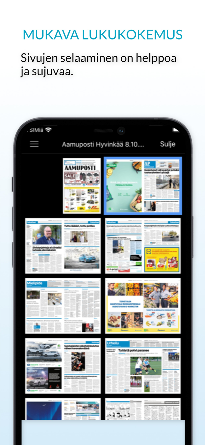 Aamuposti päivän lehti