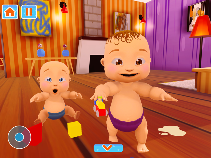 Babysitting Game Baby Twins