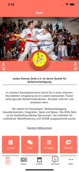 Game screenshot Kampfsportgemeinschaft Zeitz apk
