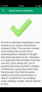 Money Scriptures screenshot #3 for iPhone