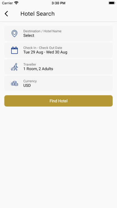 HotelsNBooking Screenshot