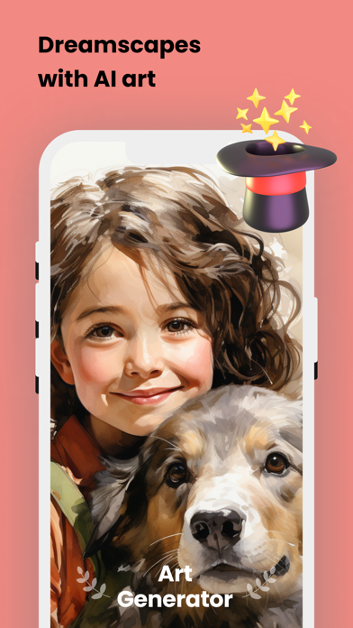 Mero- AI Photo & Art Generator Screenshot