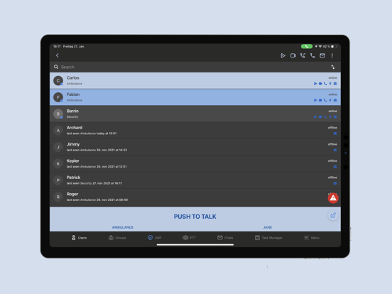 App screenshot