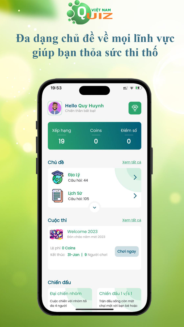 Việt Nam Quiz Trắc nghiệm, đố