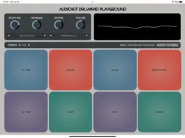 Game screenshot AudioKit Drum Pad Playground mod apk