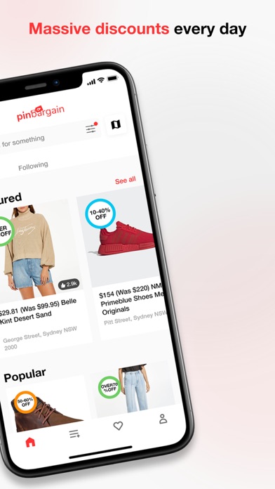 PinBargain - Fresh daily deals Screenshot