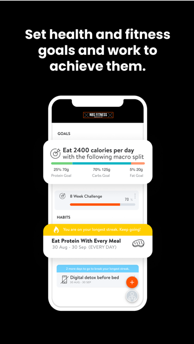 NBS Fitness Screenshot