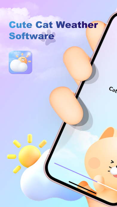 Cat Weather-Cute Screenshot