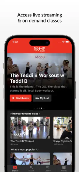 Game screenshot The Teddi B Workout apk