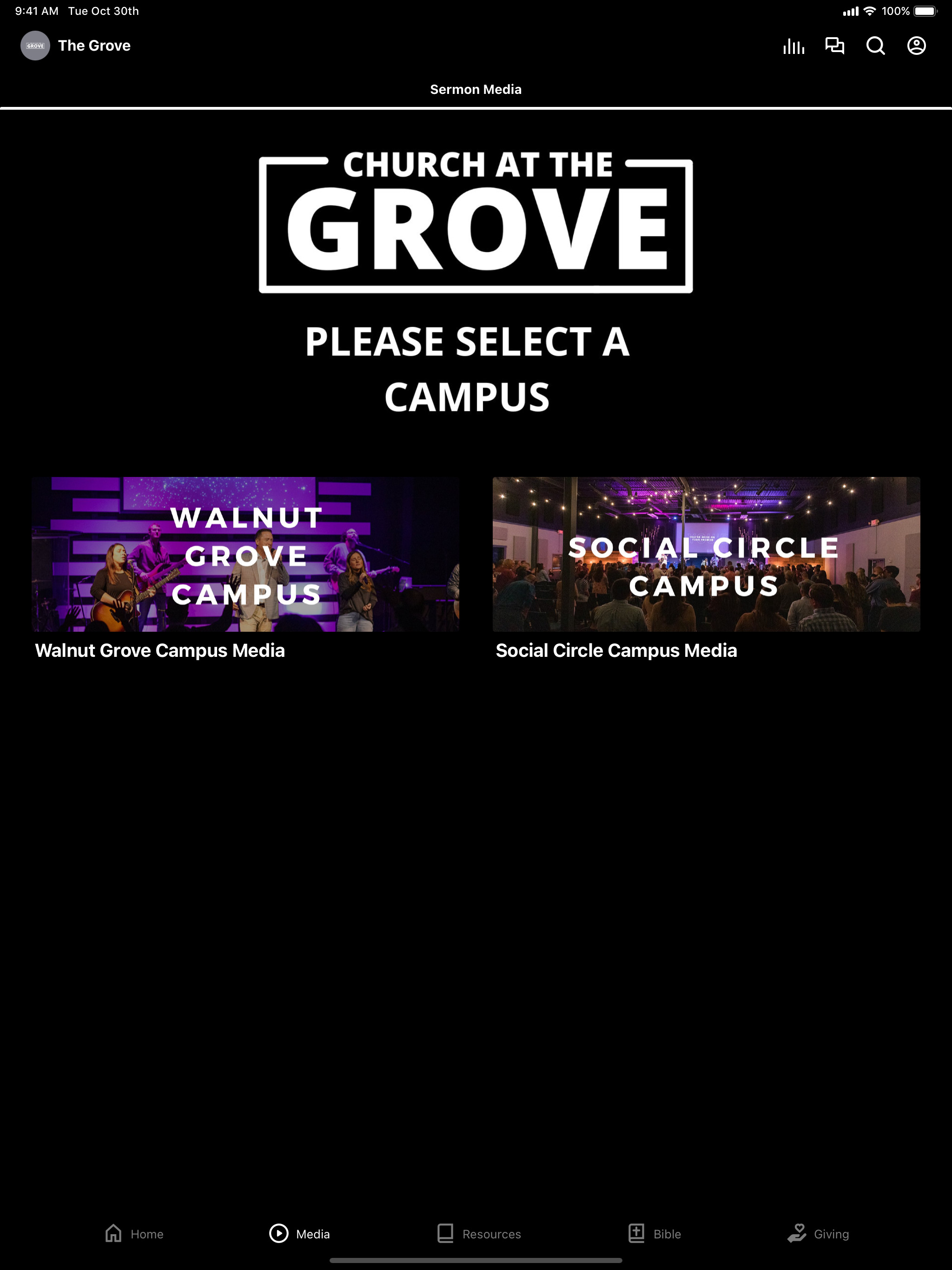 Church at the Grove App screenshot 5