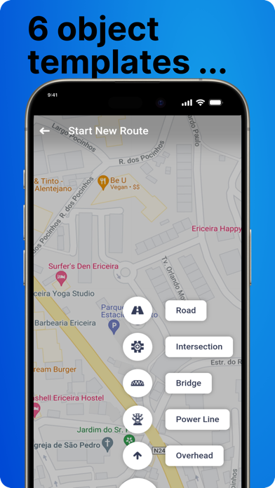 Route Survey App Screenshot