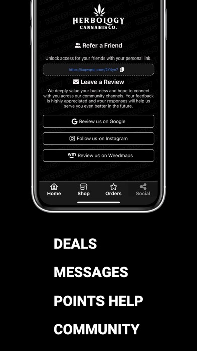 Herbology Cannabis Co. Screenshot