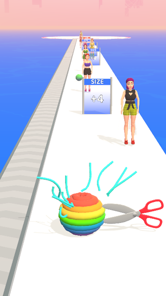 #3. Thread Run (iOS) 由: Taninty Game Studio