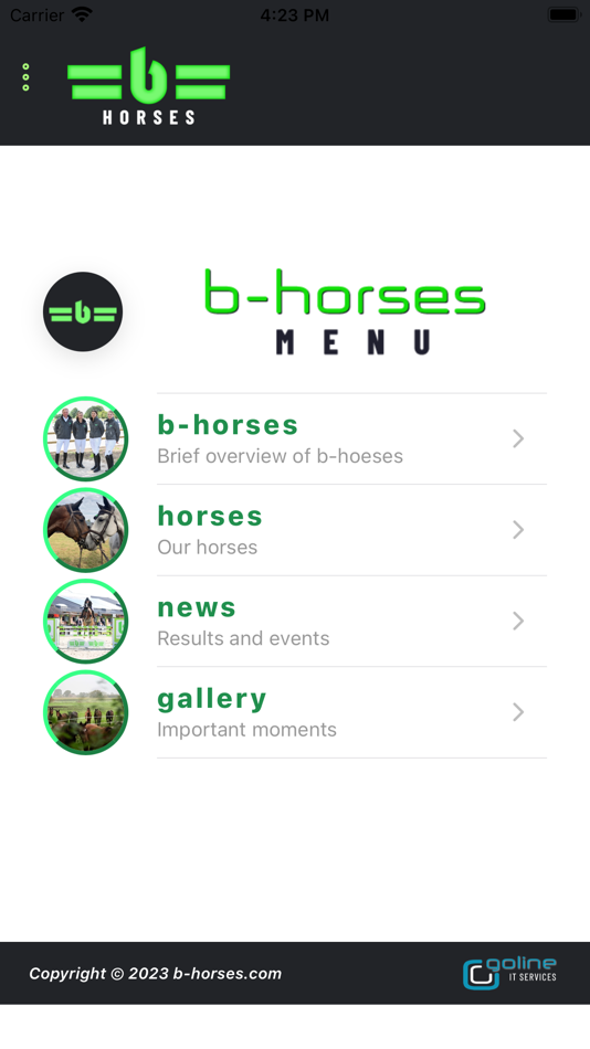 #2. GoHorses (iOS) 由: GOLINE SA