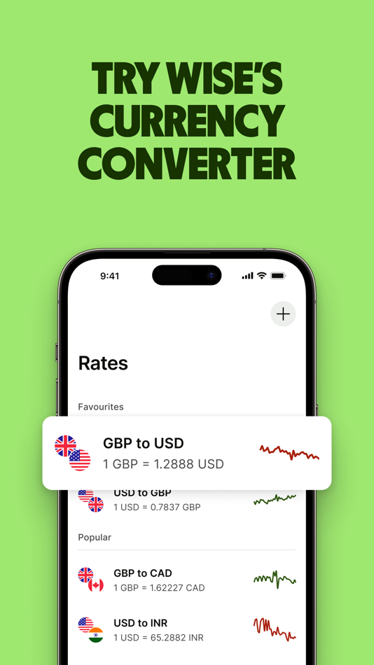 #1. Currency Converter by Wise (iOS) 由: Wise Payments Ltd