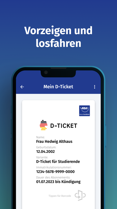 D-Ticket VRM Screenshot