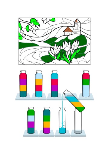 Sort Paint: Water Sorting Gameのおすすめ画像5