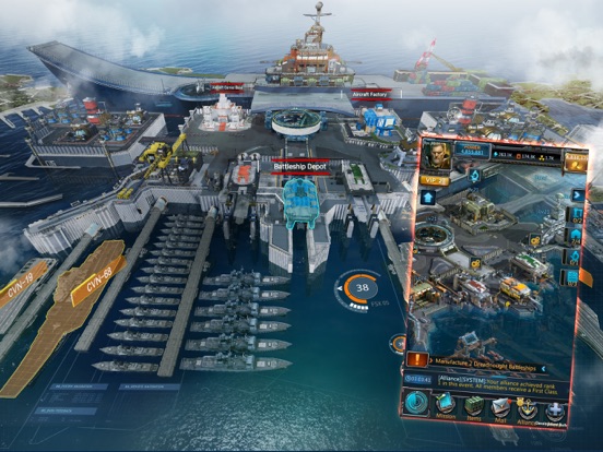 Battle Warship: Naval Empire iPad app afbeelding 4