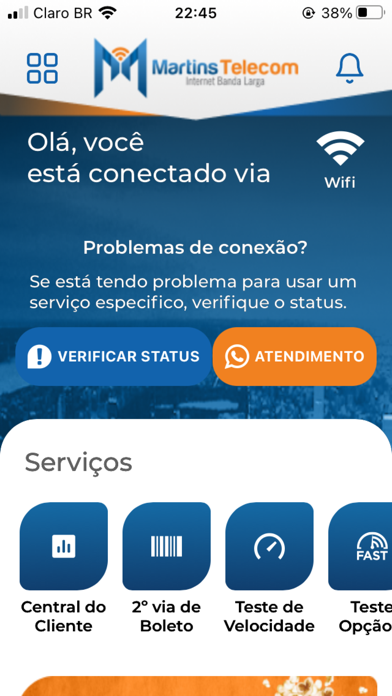 Martins Telecom Screenshot