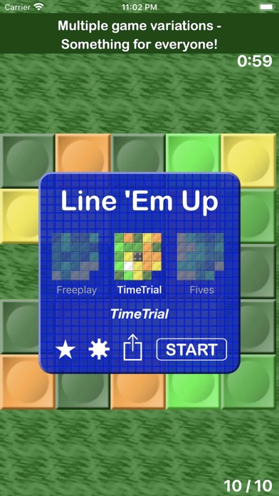 Screenshot #2 pour Line 'Em Up (Lite)