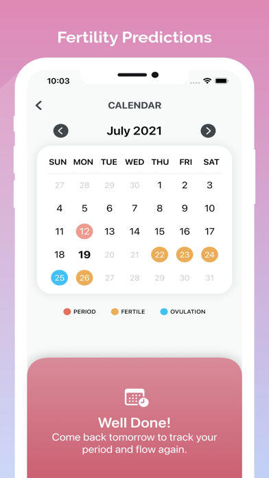Period Tracker for Women Screenshot