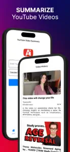 SummarAIze - AI for YouTube screenshot #1 for iPhone