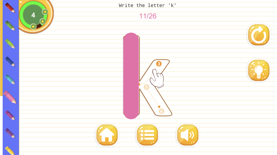 #2. Alphabet Learning Exercise (iOS) 由: IKA Studios Yazilim Anonim Sirketi