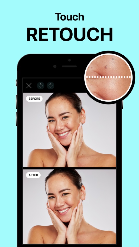 #3. AI Photo Eraser: Touch, Refine (iOS) 由: Zhanna Rabtsevich
