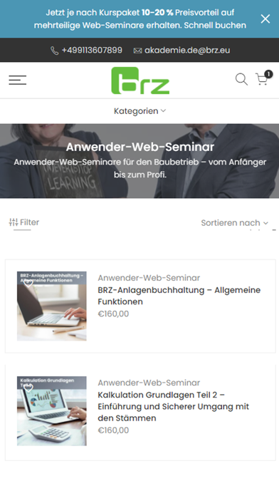 BRZ-Akademie Screenshot