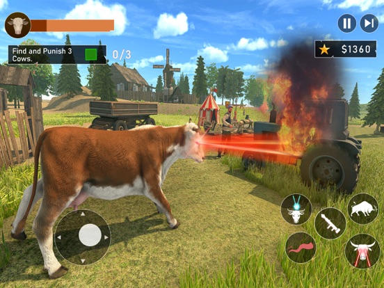 Screenshot #5 pour fou effrayant vache rampage si