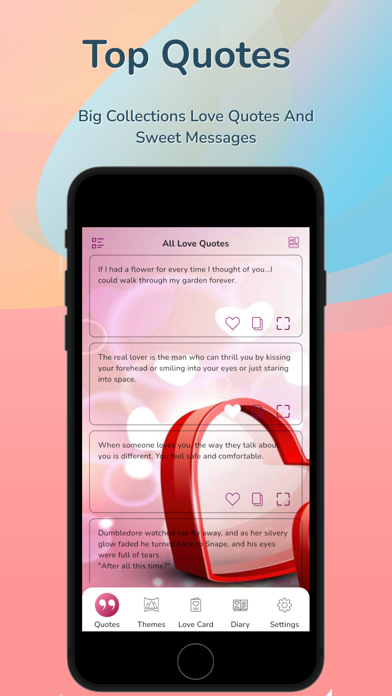 Love Quotes: Romantic Messages Screenshot