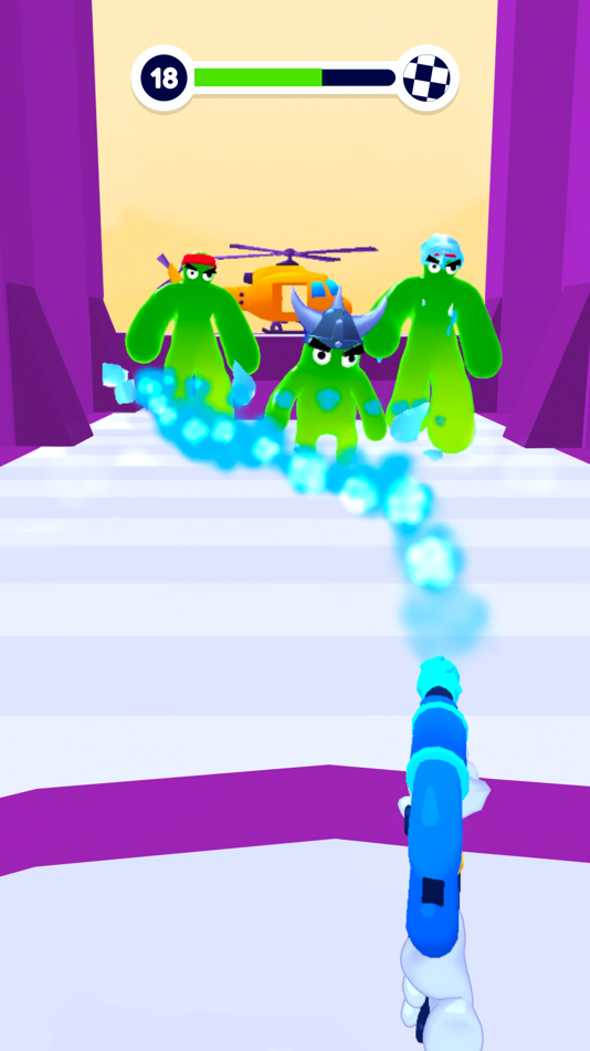 #5. Blob Shooter 3D: Slice Master (iOS) 来自: AI Games FZ