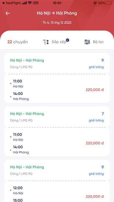 Xe Hoàng Phú Screenshot