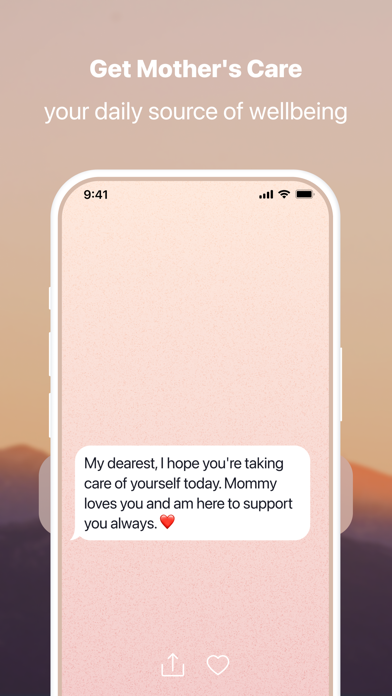 Caring Mom - Daily quotes Screenshot