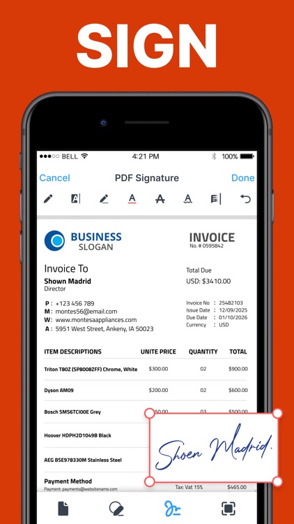 PDF Scanner Document Scanner screenshot-3
