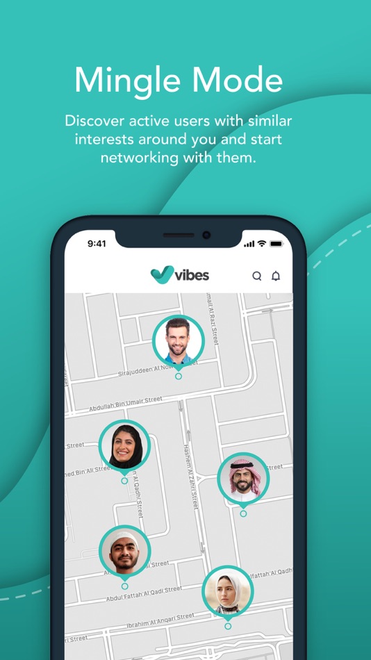 #1. The Vibes App (iOS) By: Tatbeeq Withaq Co. for Comm & IT LLC