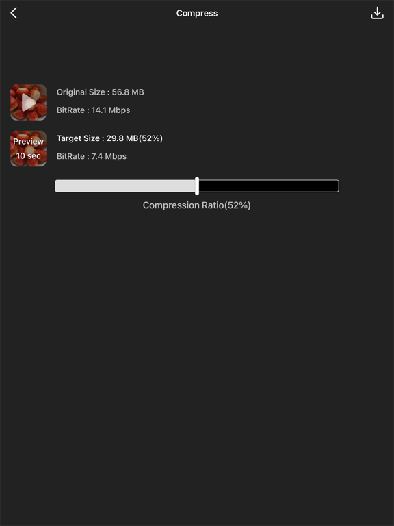 Screenshot #4 pour Video Compress - Shrink Videos