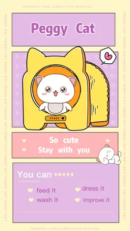 Game screenshot Peggy Cat - A Virtual Pet mod apk