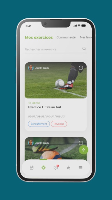 MyFootballApp Screenshot