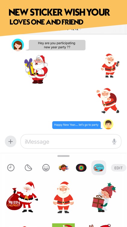 Santa Animated Stickers 2023 screenshot-3