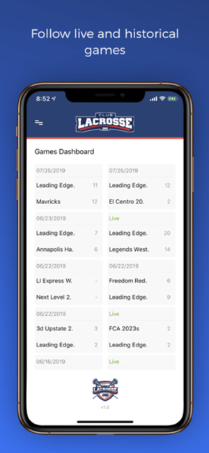 ‎Club Lax Screenshot