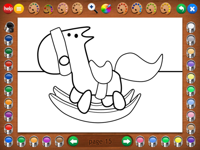 Kids Stuff Coloring Book