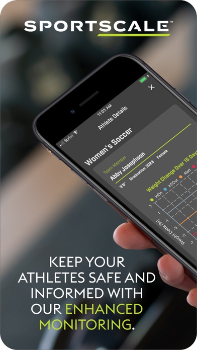 Sportscale Mobile Screenshot