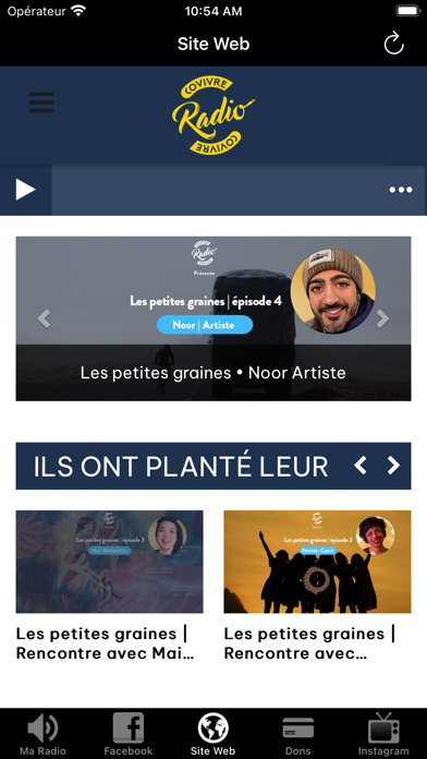 COVIVRE RADIO Screenshot