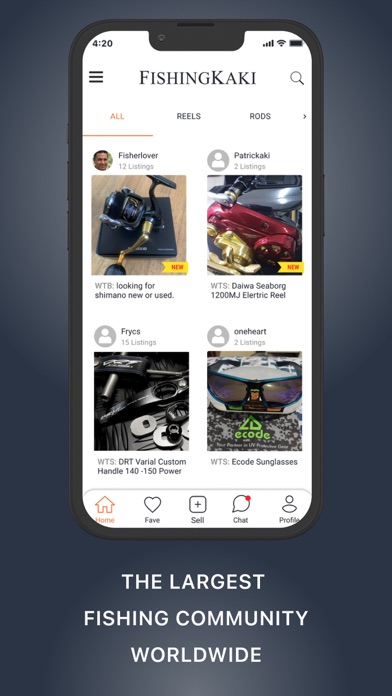 FishingKaki Classifieds Screenshot