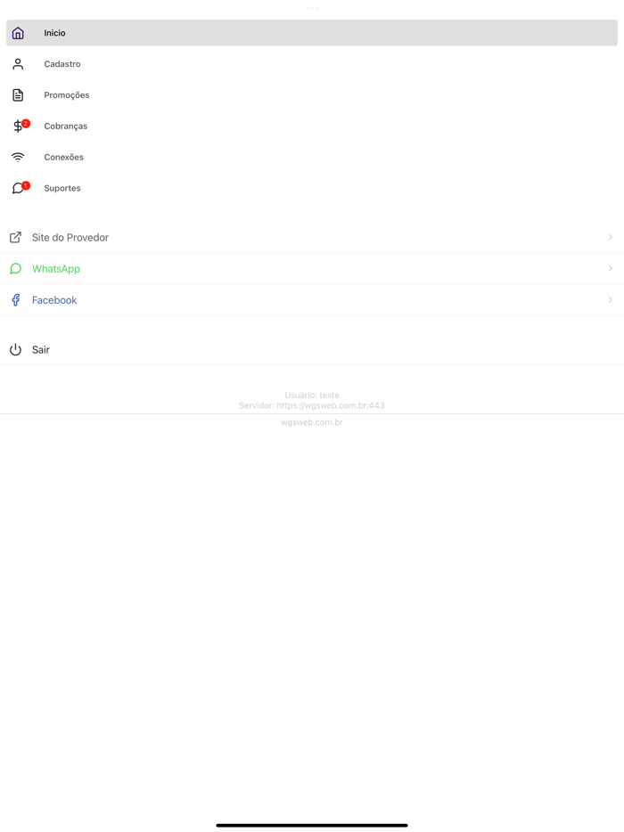 WSNet Internet e Dados