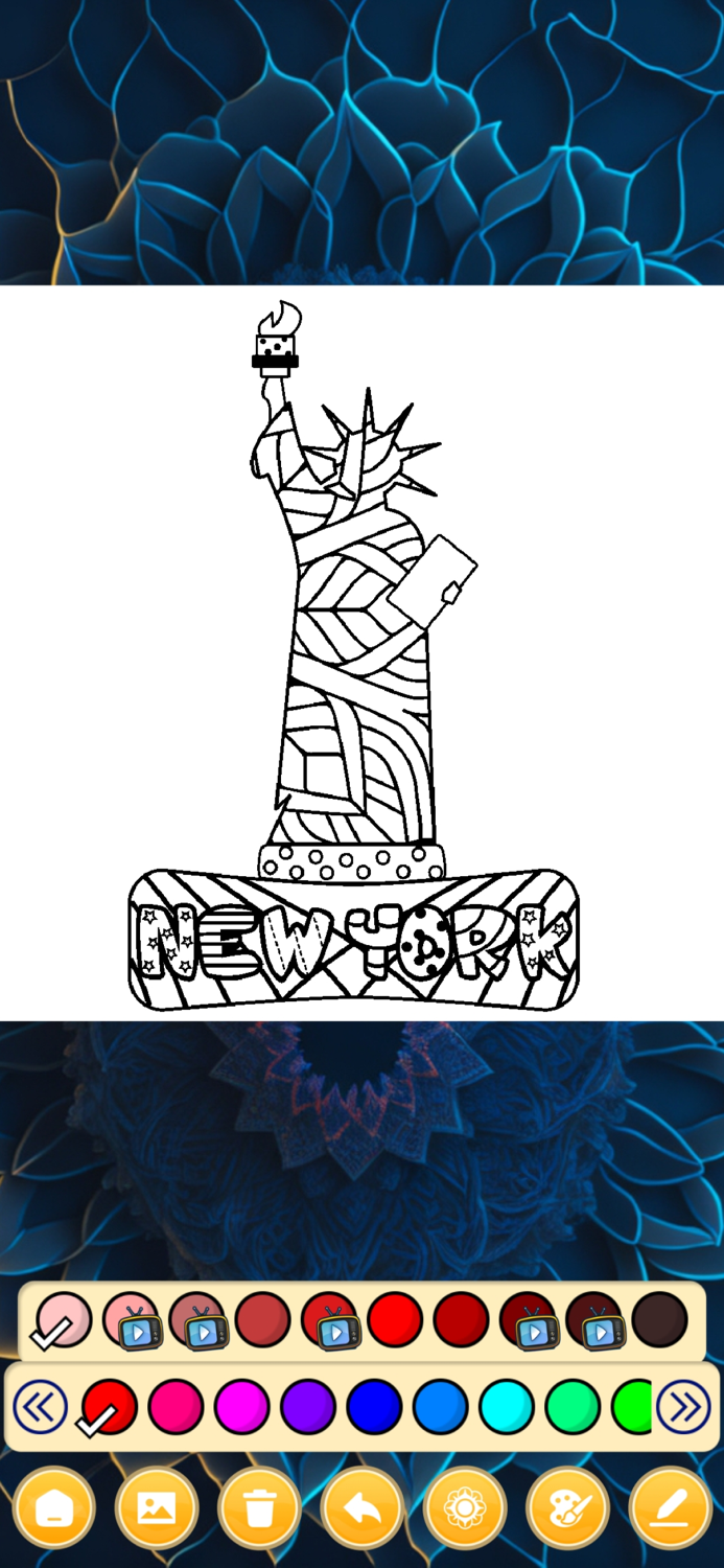 Mandala Art Coloring Games