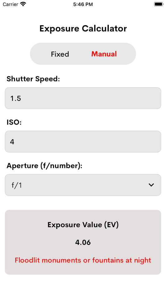 #5. Long Camera Exposure Calc... (iOS) 由: Bhavinkumar Satashiya