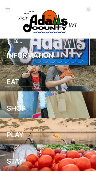 Visit Adams County, WI Screenshot